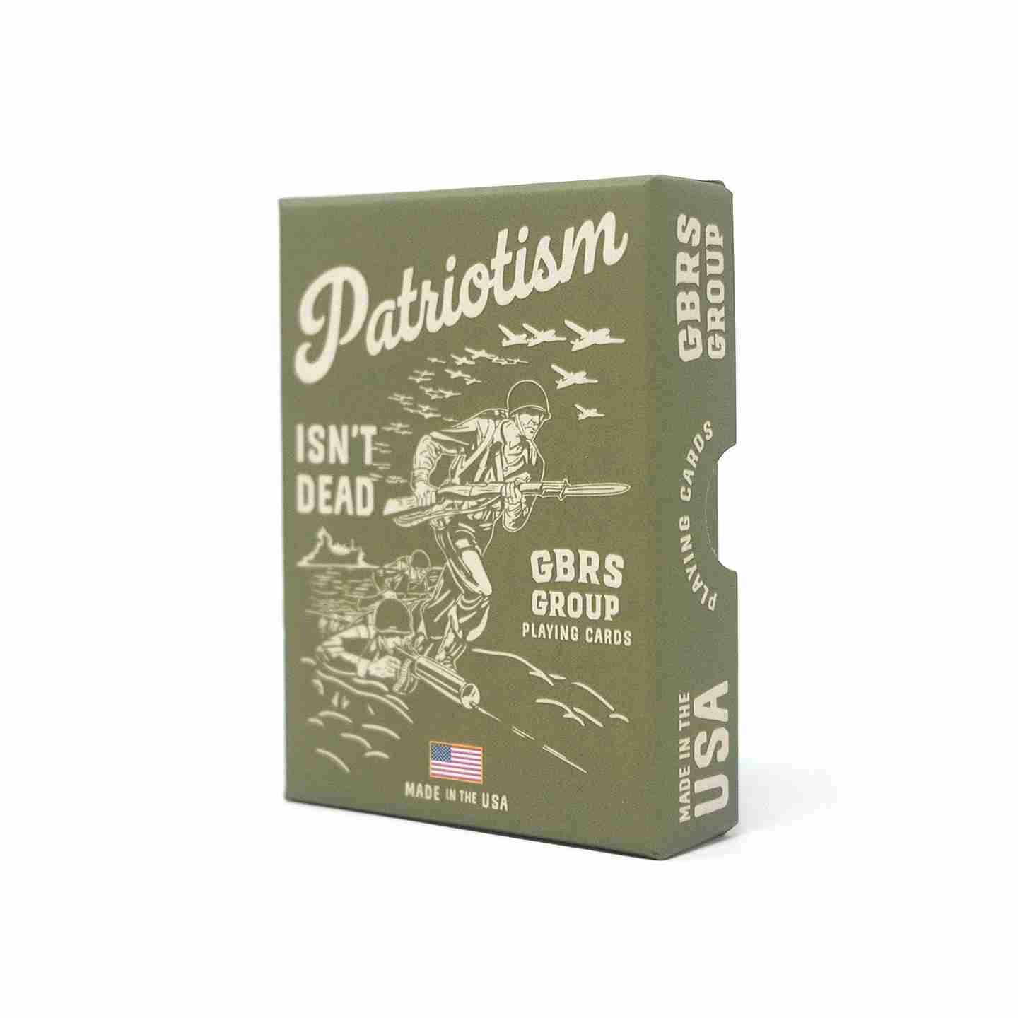 GBRS Group Patriotism Isn't Dead Playing CardsGBRS GROUPŹ