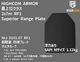 �Ǿ�̥��饹 3s7m RF1 ������ɥ����� ���ƥץ졼�� Superior Range Plate 3s7m RF1 / NIJ 0101.07 RF1 ��ʪ ITAR�����ʡ����ƥץ졼�� �ƹ� HIGHCOM ARMOR
