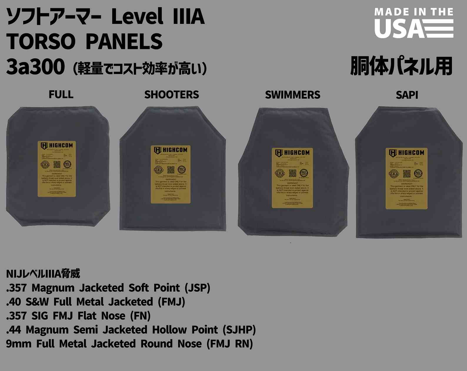 Trooper 3a300 ƹ�Υѥͥ��� 4���� ��٥� ��A ���եȥ����ޡ��ѥͥ� / ��ʪ ͢�е����� ���� ���եȥ����ޡ� �ƹ� HIGHCOM ARMOR