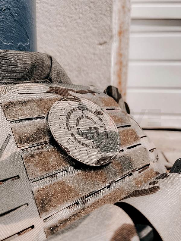 GBRS GROUP SUBDUED CIRCLE LOGO MORALE PATCH