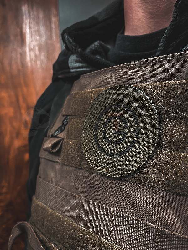 GBRS GROUP SUBDUED CIRCLE LOGO MORALE PATCH