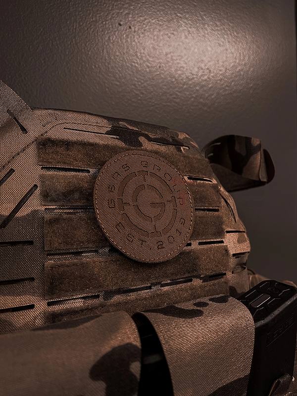 GBRS GROUP SUBDUED CIRCLE LOGO MORALE PATCH