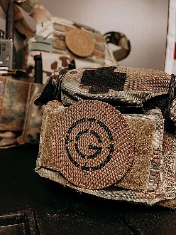 GBRS GROUP SUBDUED CIRCLE LOGO MORALE PATCH