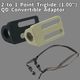 2 to 1 Point Triglide (1.00") - QD Convertible Adaptor���ƹ��ʪ
