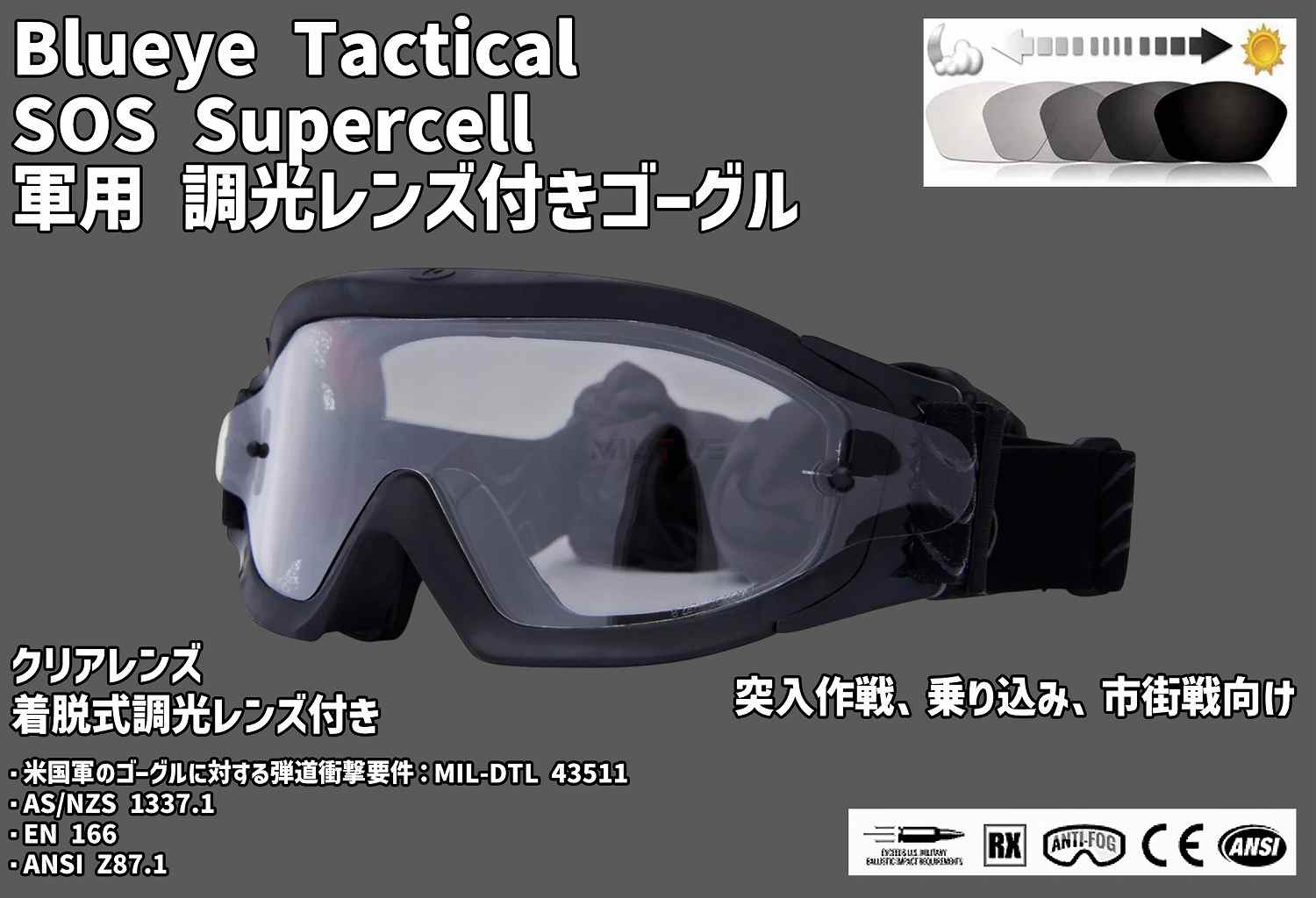 SOS Supercell æǽ Ĵդ -   Blueye Tactical 