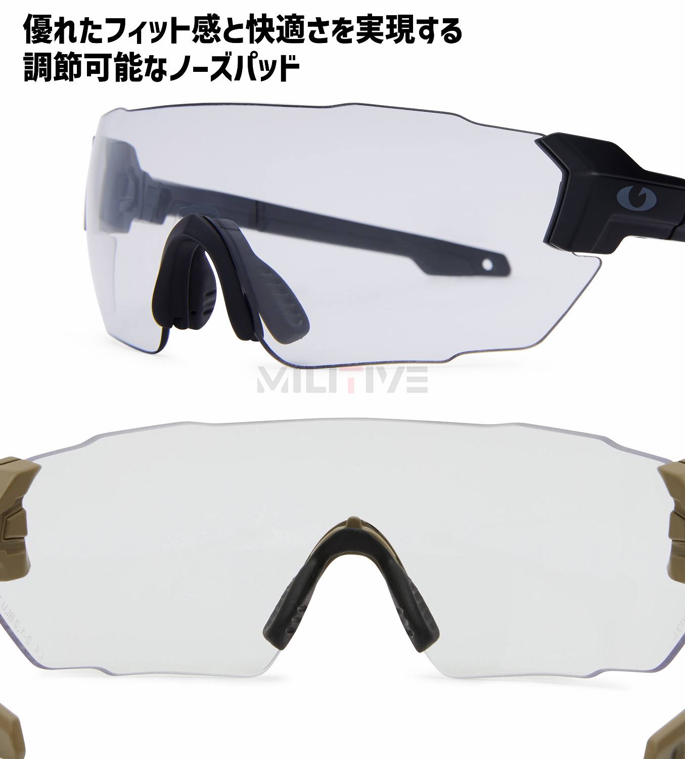 Velocity Reactive (ƥ) Carl Zeiss󥺻 ץե 塼ƥ󥰥饹 Blueye Tactical 