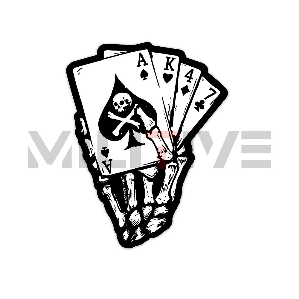 DEATHDEALER STICKER ���ƥå��� �ƹ� Black Rifle Division ����������Ź