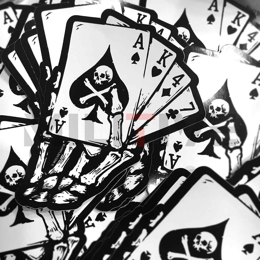 DEATHDEALER STICKER ���ƥå��� �ƹ� Black Rifle Division ����������Ź