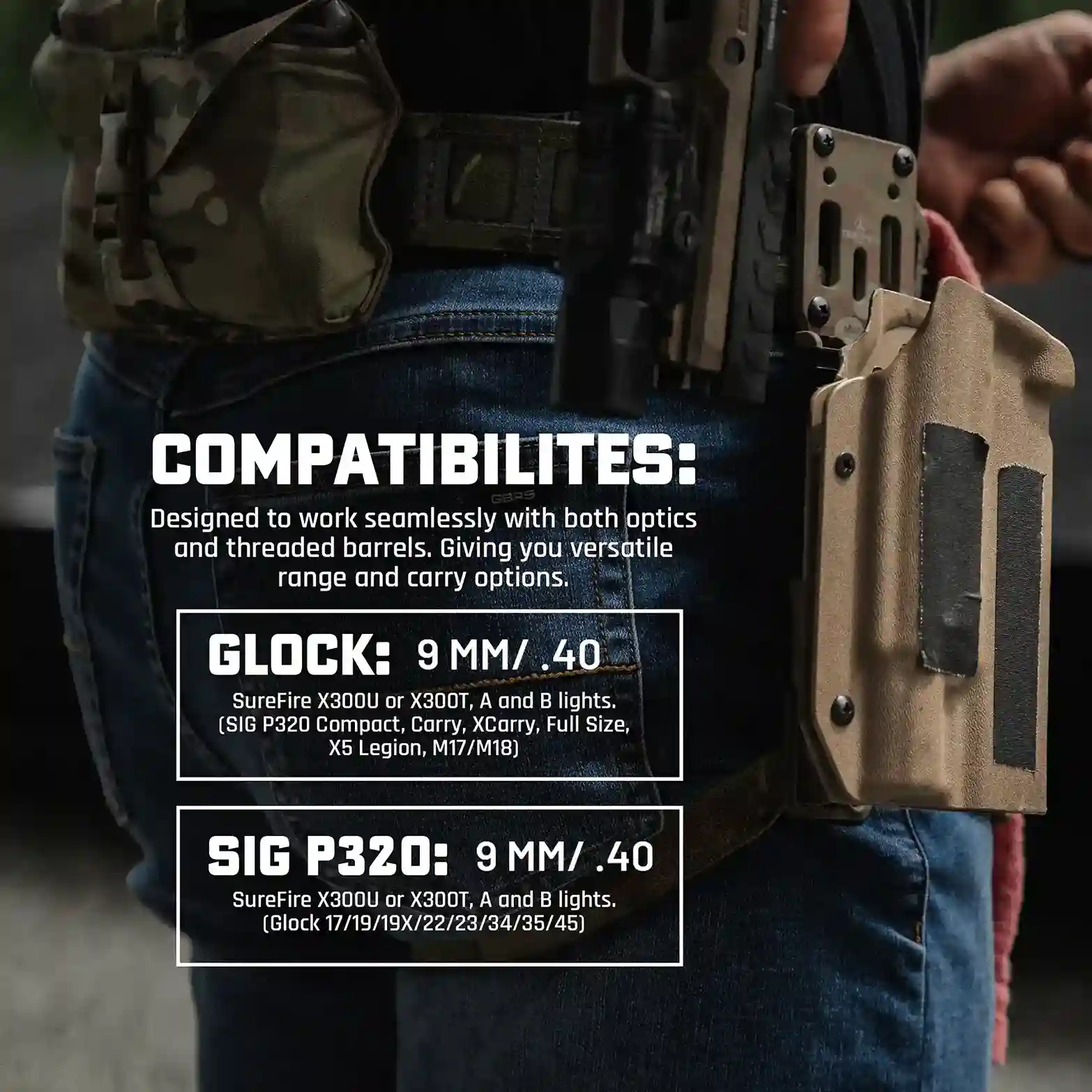 GBRS Group x Priority 1 Holsters OWB Light Bearing Holster��GBRS GROUP����������������Ź��