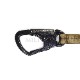 26�� Personal Retention Lanyard + Tango Carabiner & Frog Clamp �ѡ����ʥ� ��ƥ󥷥�� ���䡼�� ��ʪUS Mil-Spec �ƹ��������Ǽ��