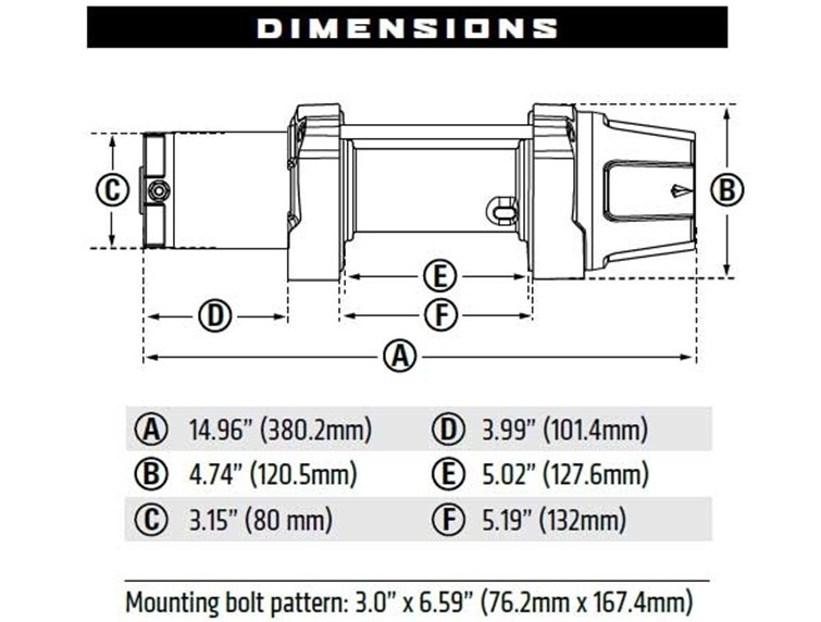 WARN ウインチ VRX45-S 12V