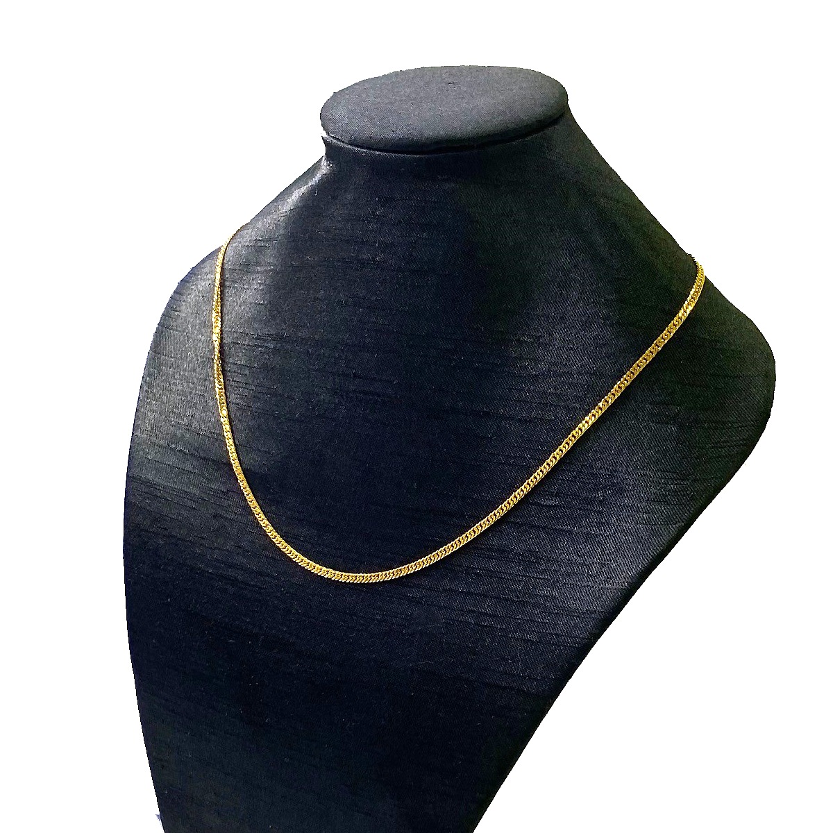 喜平 ネックレス 24金 純金 ダブル 6面 45cm 9g 造幣局検定