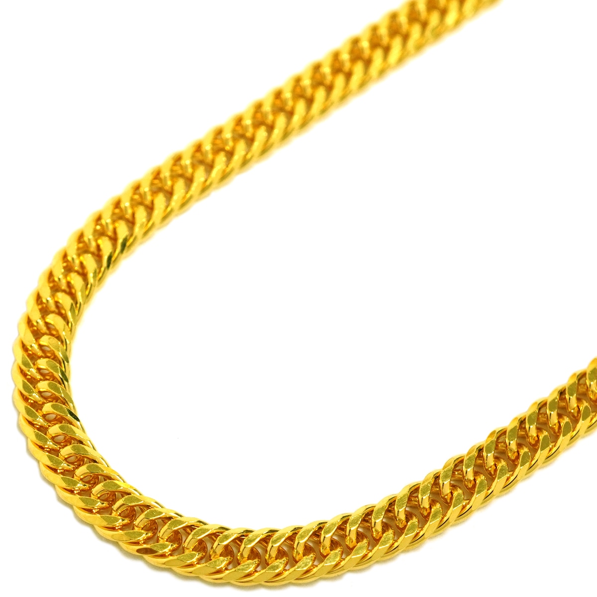 喜平 ネックレス 24金 純金 ダブル 6面 50cm 20g 造幣局検定マーク K24
