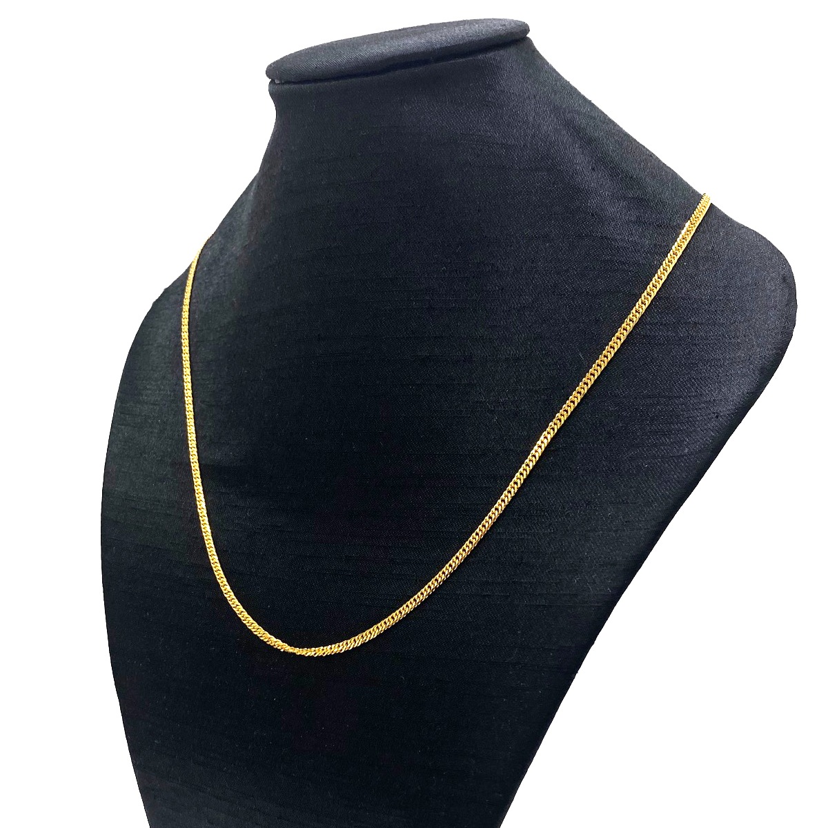 喜平 ネックレス 24金 純金 ダブル 6面 50cm 20g 造幣局検定マーク K24