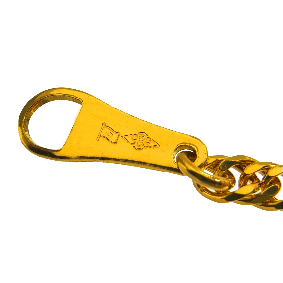 喜平 ネックレス 24金 純金 ダブル 6面 55cm 11g 造幣局検定マーク K24