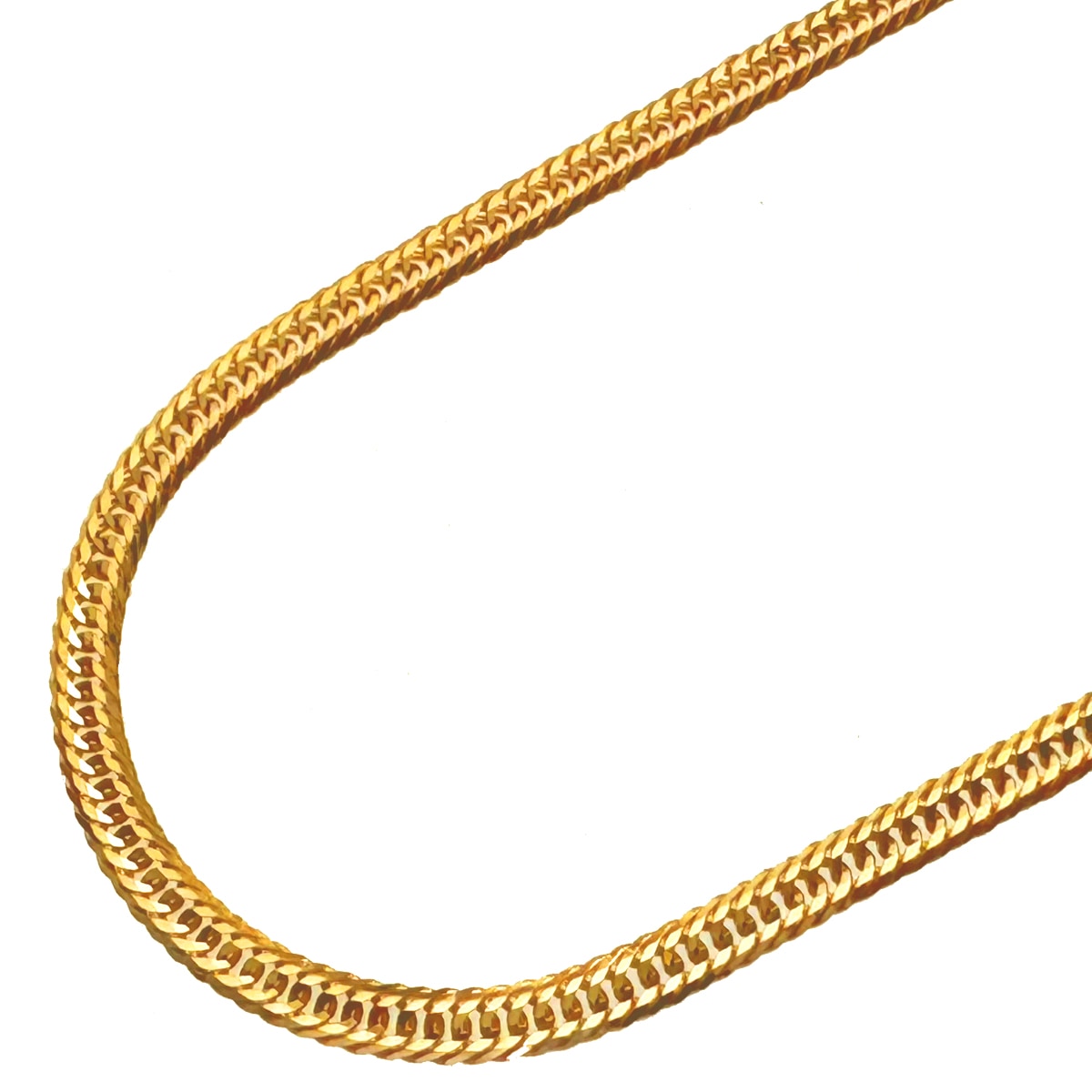 喜平 ネックレス 18金 トリプル 12面 45cm 5.5g 造幣局検定