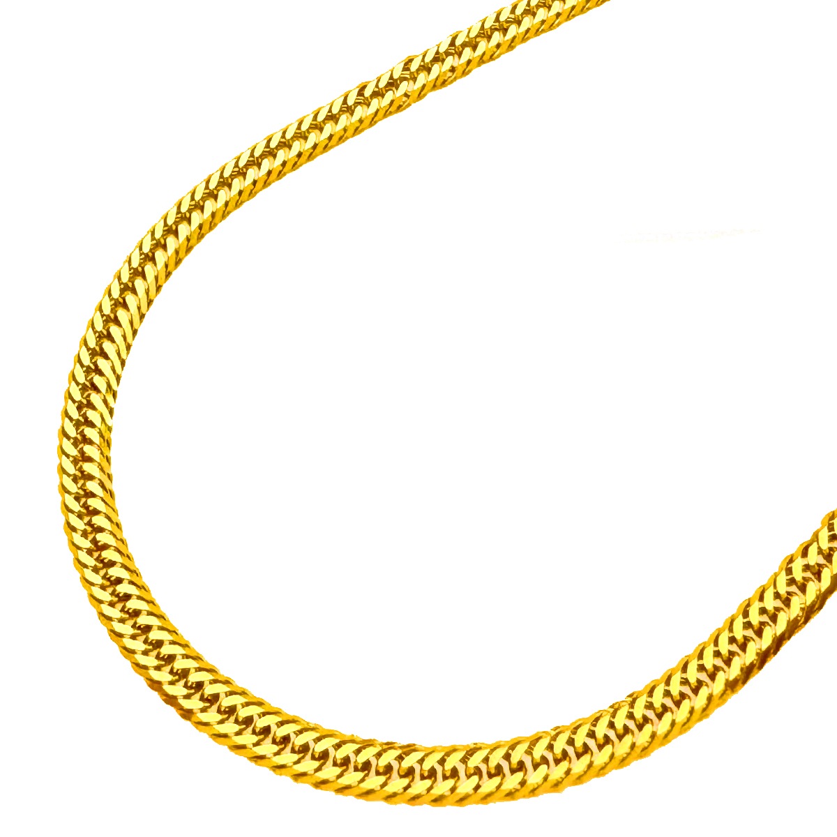 喜平 ネックレス 24金 純金 トリプル6面 45cm 8g 造幣局検定マーク K24