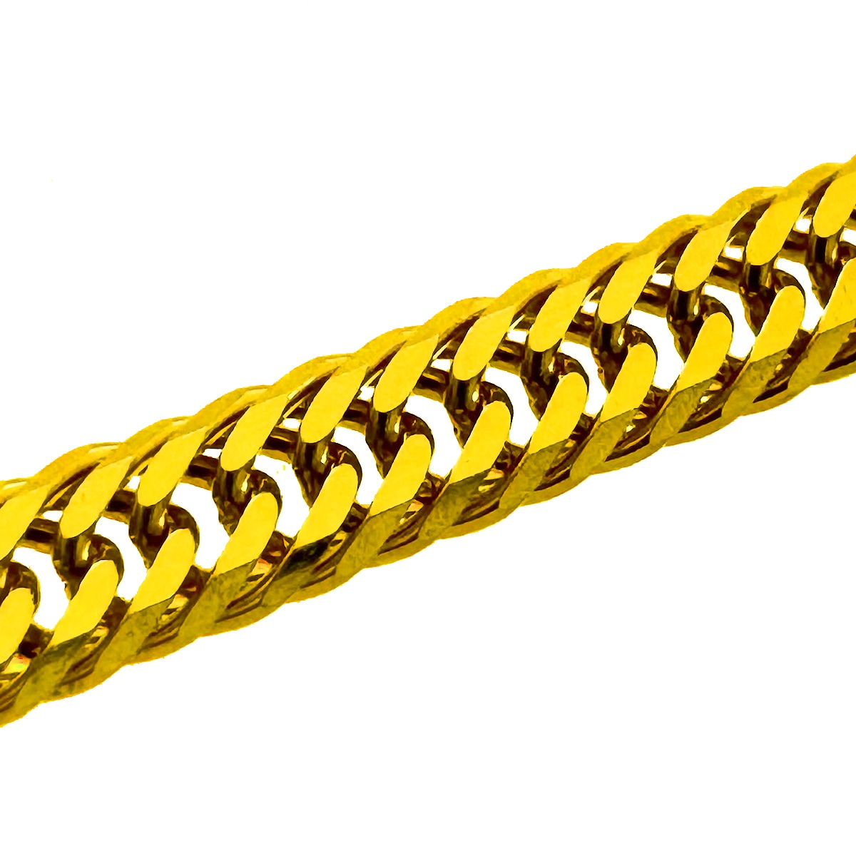 喜平 ネックレス 24金 純金 トリプル6面 45cm 8g 造幣局検定マーク K24