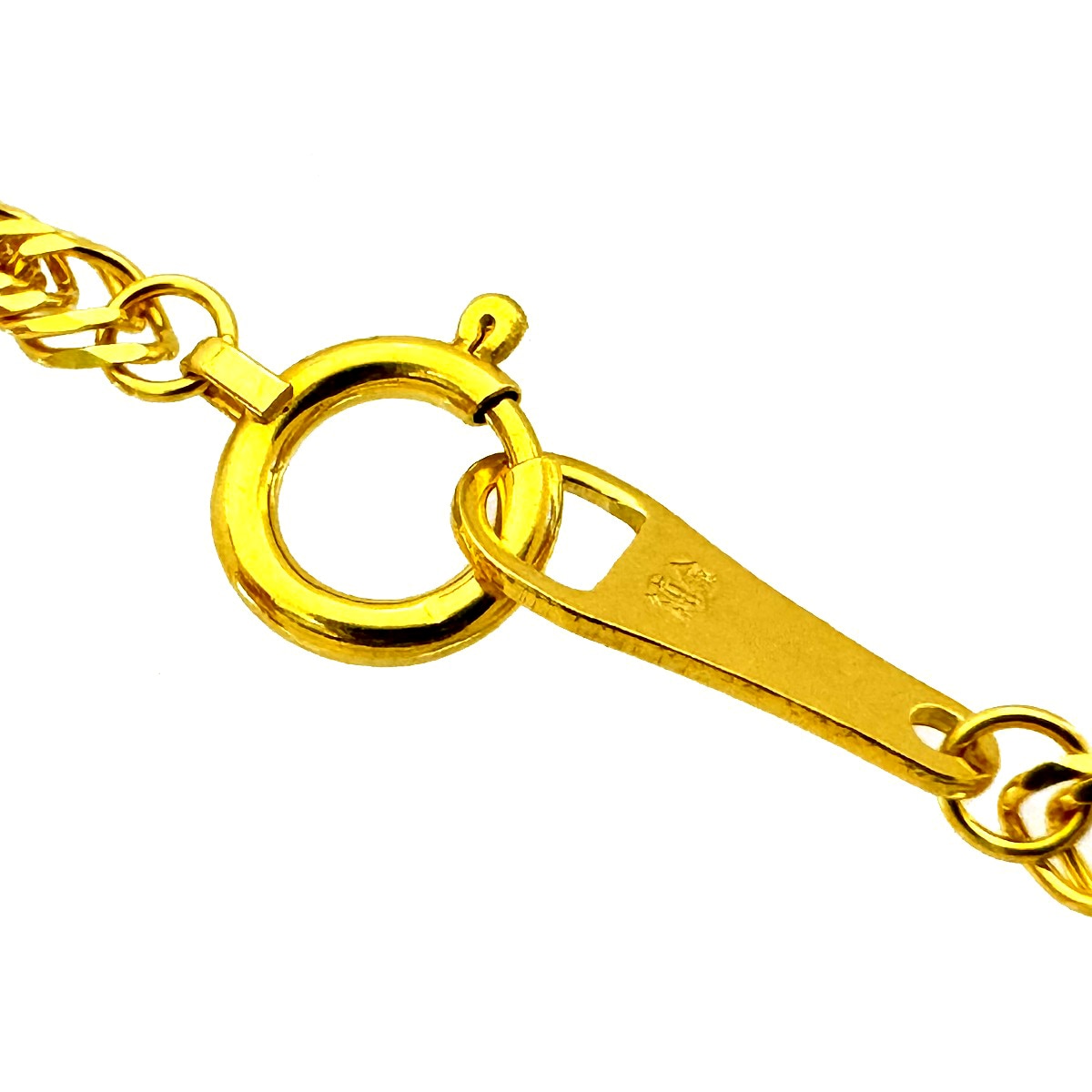 喜平 ネックレス 24金 純金 トリプル6面 45cm 8g 造幣局検定マーク K24