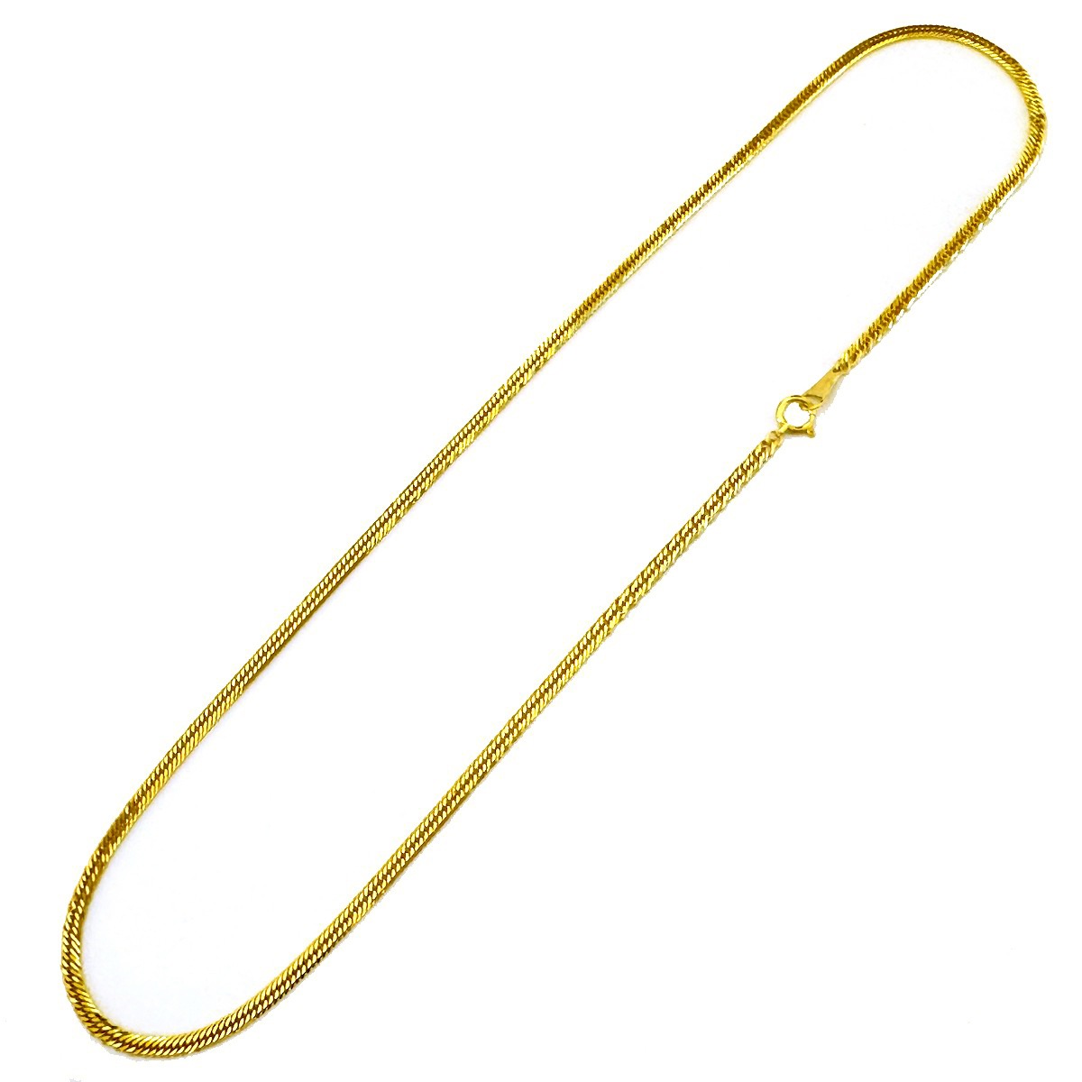 喜平 ネックレス 24金 純金 トリプル6面 45cm 8g 造幣局検定マーク K24