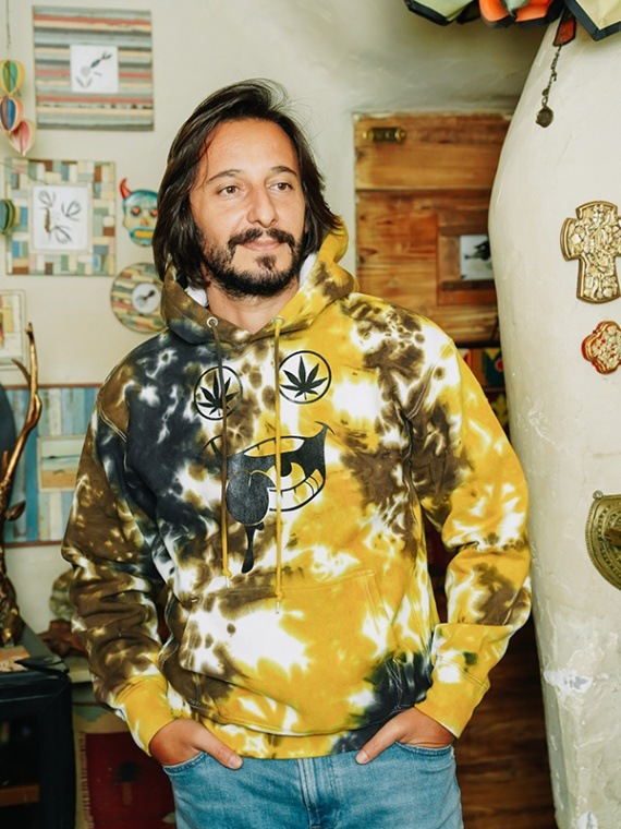 Tie-Dye Hoodie SMILE