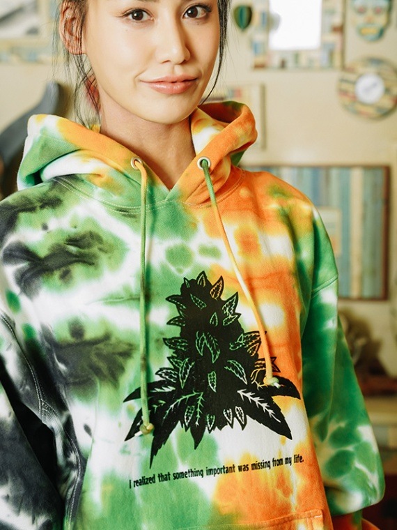 Women Tie-Dye Hoodie BUDS