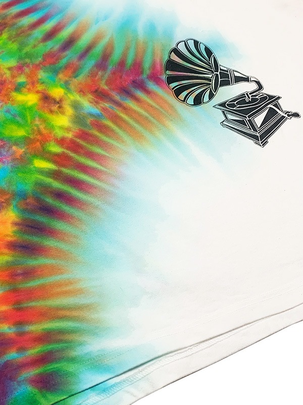 Tie-DyeラウンドネックオーバーサイズTシャツ