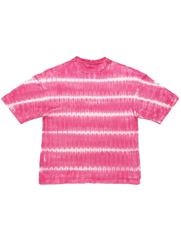 Tie-DyeラウンドネックオーバーサイズTシャツ