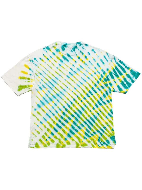 Tie-DyeラウンドネックオーバーサイズTシャツ