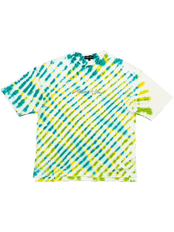 Tie-DyeラウンドネックオーバーサイズTシャツ