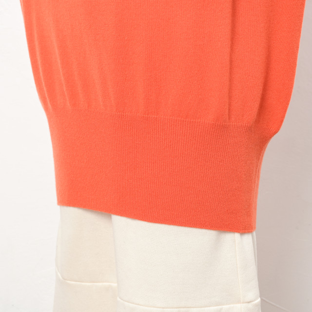 カシミヤ100％ロング丈オフタートル | レディースニット | フカキ