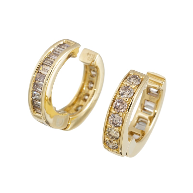 K18YG/PG/WG ブラウンダイヤモンドチャーム　BRD K18YG/PG/WG ブラウンダイヤモンドチャームBRD