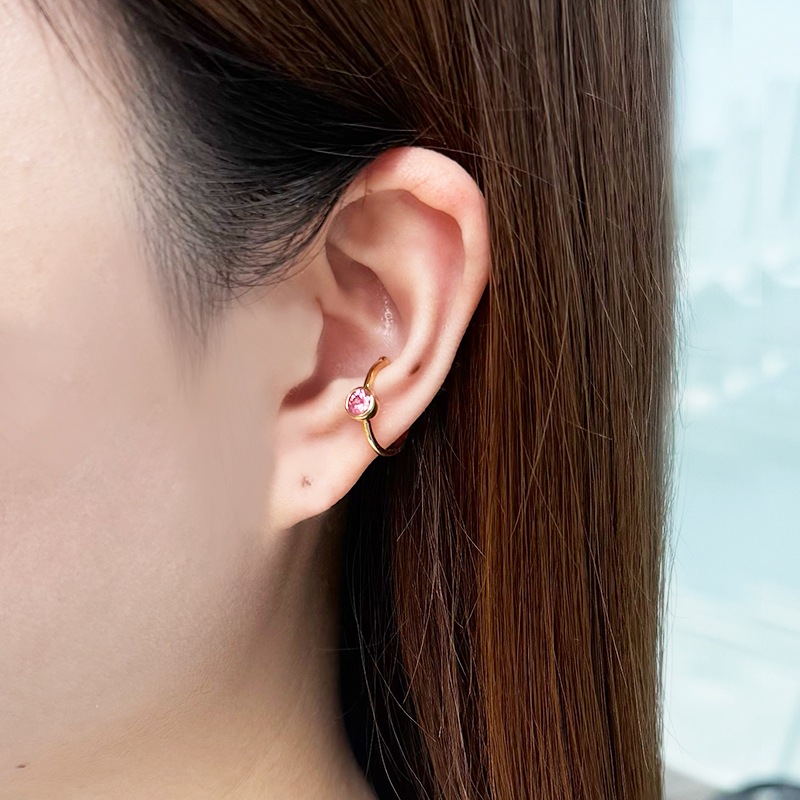 K18YG アヤナスピネル イヤーカフ SP 約0.30ct