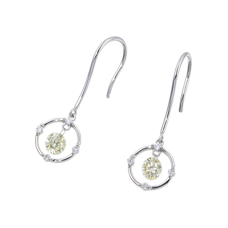 PT950 ダイヤモンド ピアス D 約0.40ct D 約0.06ct | ピアス | Mimibi