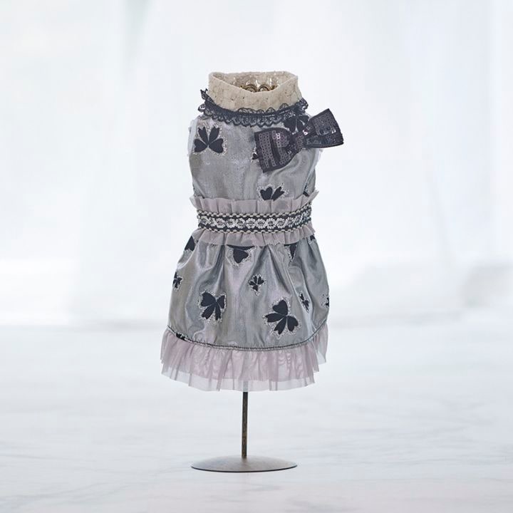 アキュミリア　accu milia タータンチェックブラックベアーワンピ② アキュミリア accu milia タータンチェックブラックベアーワンピ