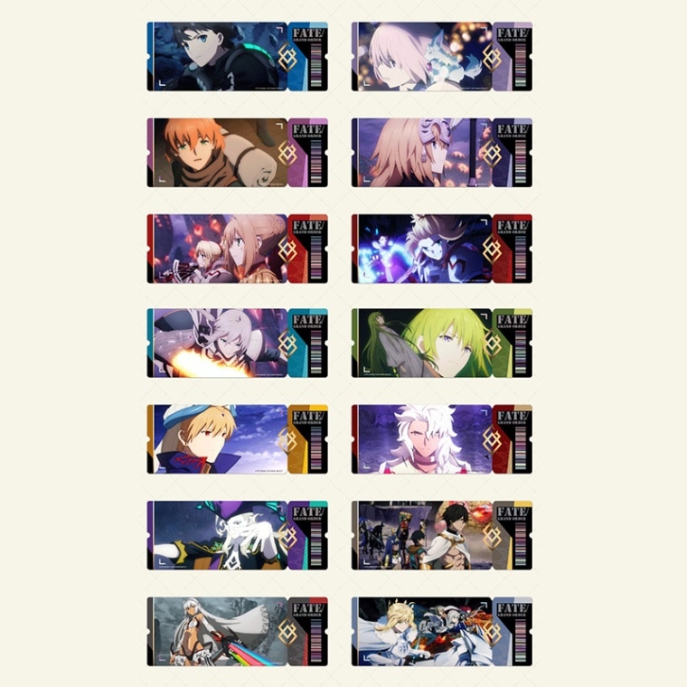 【5/31〆切】トレーディング場面写ホログラムチケット Fate/Grand Order 冠位時間神殿ソロモン 中国限定コラボカフェ