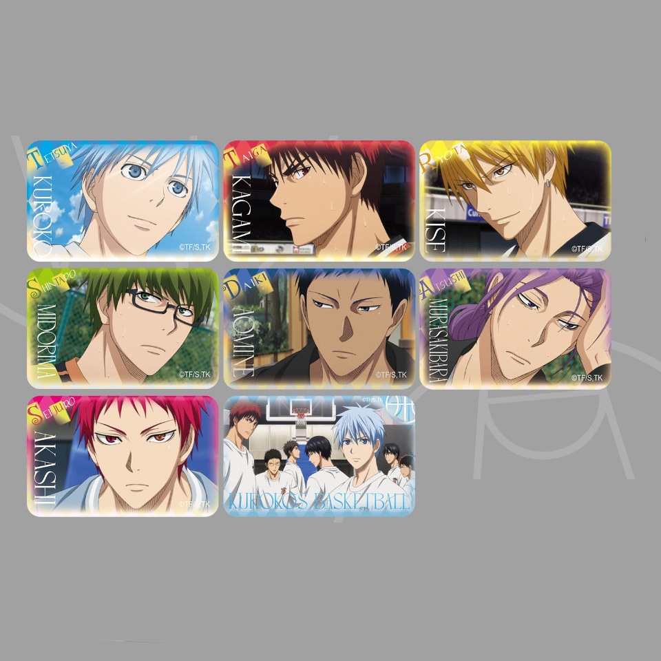 黒子のバスケ　中国　限定　缶バッジ 中国グッズ代行minaplex