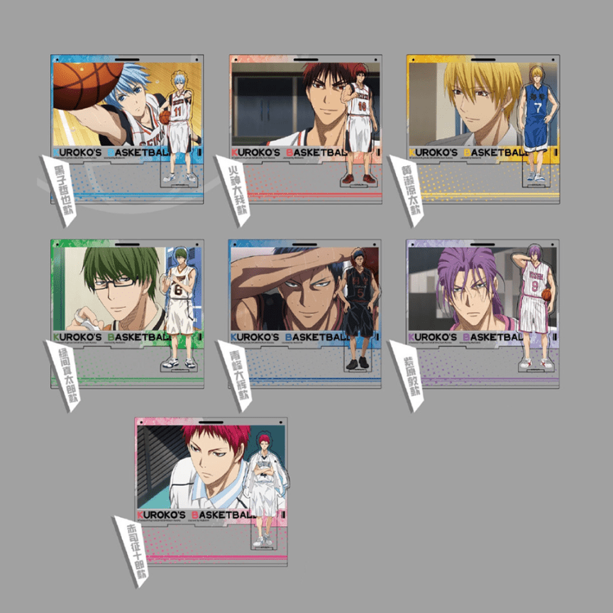 黒子のバスケ　中国　限定　缶バッジ 黒子のバスケ 中国 限定 缶バッジ