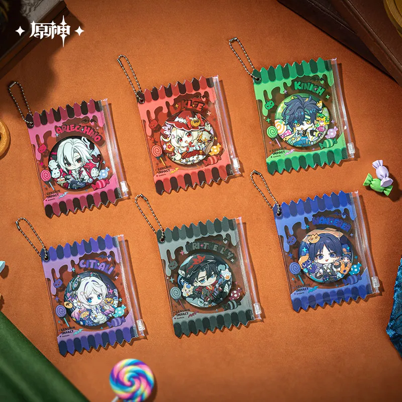 幽夜奇思シリーズ 缶バッジ＆カバーセット 原神（2026年3月末