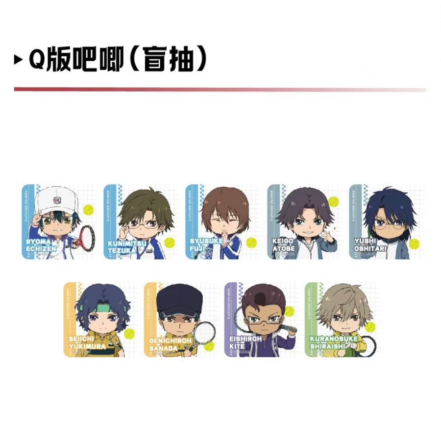 ミニキャラ缶バッジ 「制勝一球」シリーズ  新テニスの王子様 上海ポップアップストア