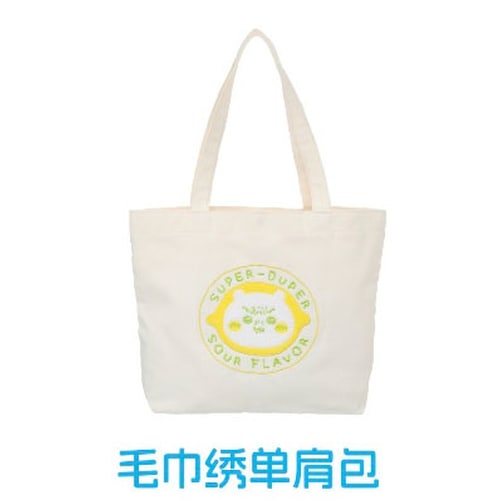 刺繍トートバッグ　フルーツマーケット POP-UP STORE　ちいかわ　MINISO中国限定