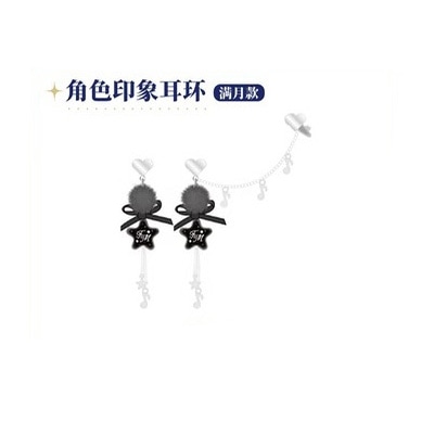 満月ver.イメージイヤリング　『満月をさがして』上海POP UP SHOP　中国限定