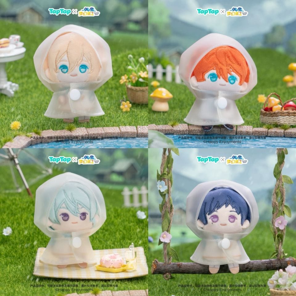 【在庫販売】レインコートパペットぬいぐるみ 偶像夢幻祭 Taptapコラボ
