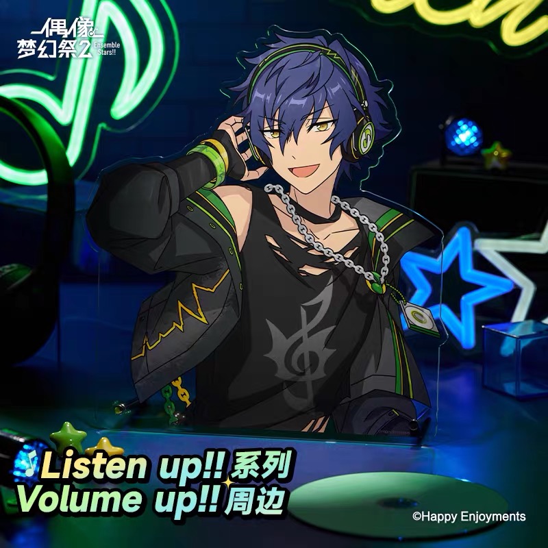 【9/27〆】Listen up!! Volume up!! アクリルパネル 偶像夢幻祭 中国限定（27年2月以降出荷）