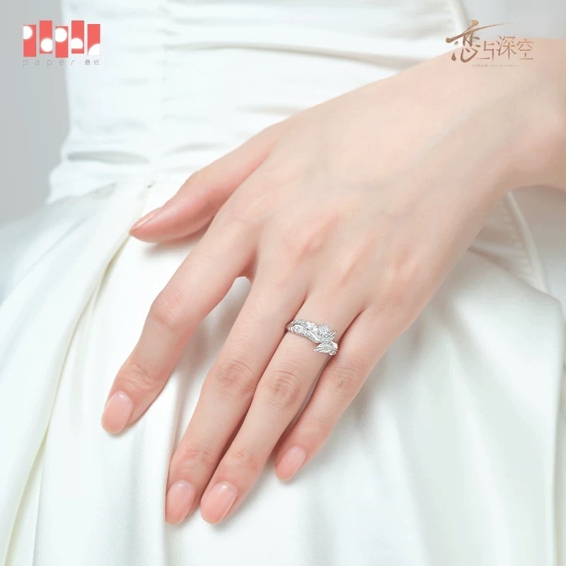 8/17〆】シン・霊羽相契 カスタム指輪 致朝暮与久長シリーズ