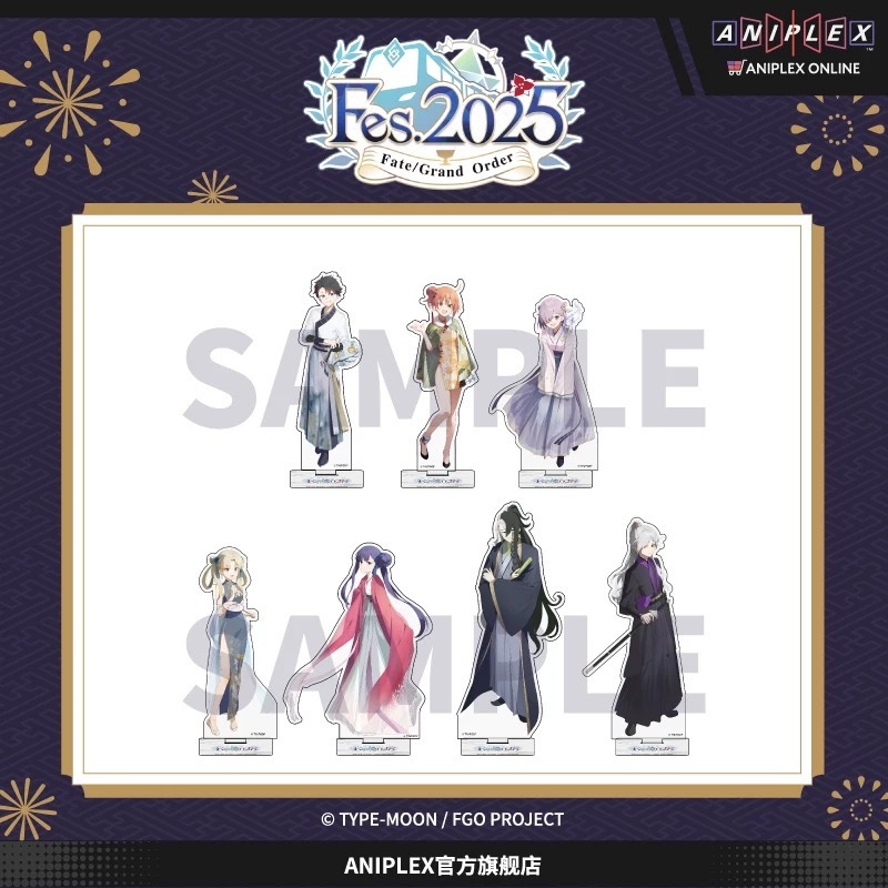 9/29〆】アクリルスタンド Fate/Grand Order 簡体字版 9周年記念