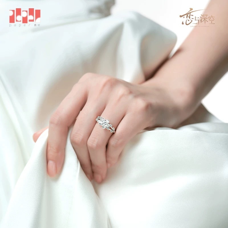 恋と深空 公式正規品 レイ 結婚指輪 リング 恋と深空 グッズ セイヤ ホムラ レイ 指輪 ペアリング 調節可能