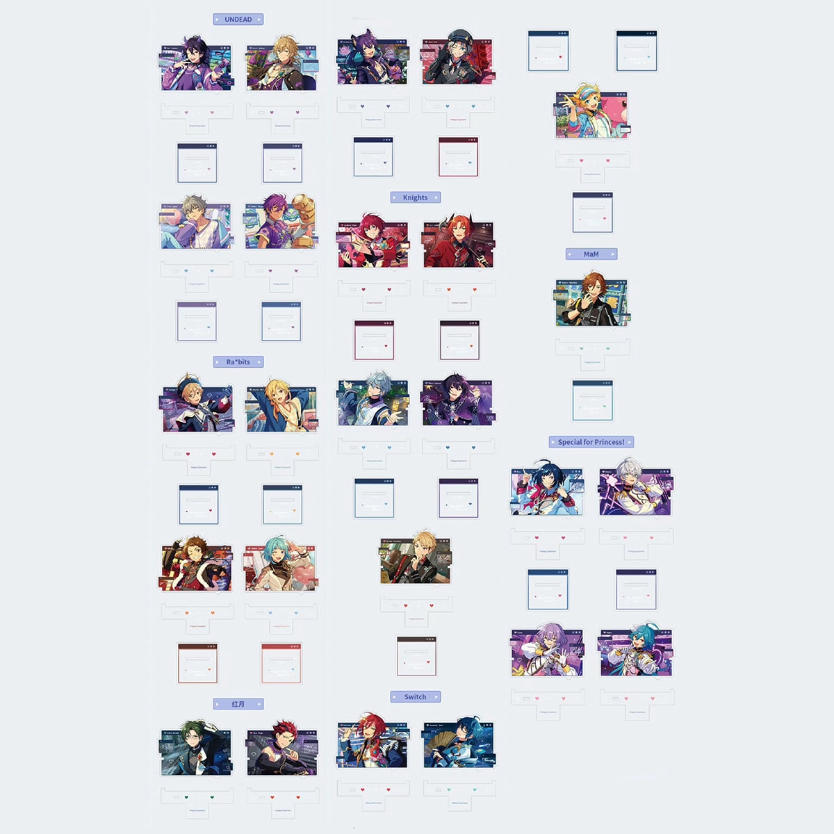 あんスタ中国グッズ代行minaplex