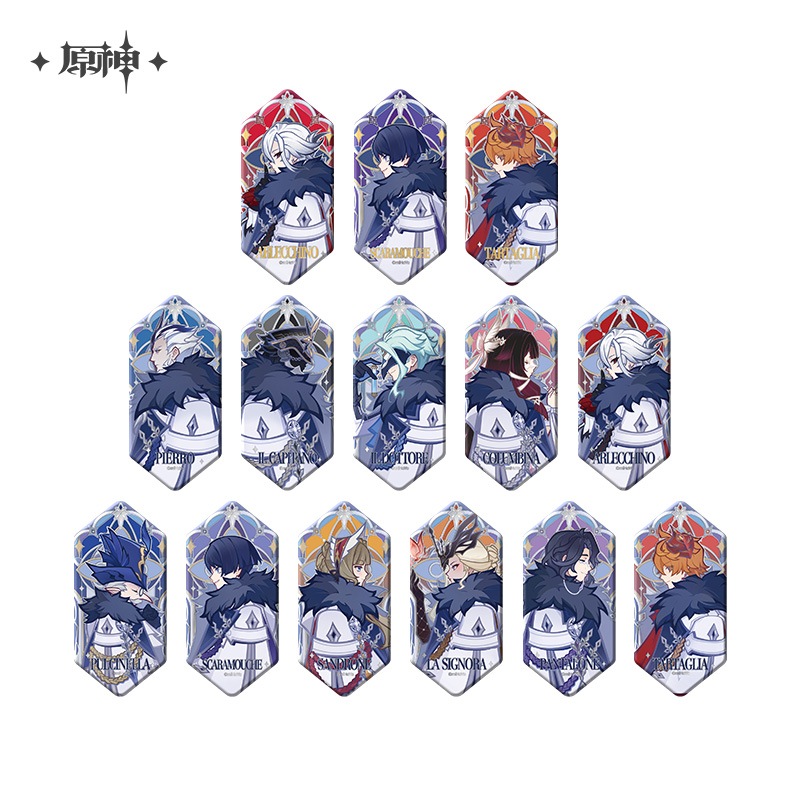 原神 霜痕与権焔シリーズ 缶バッジ ボックス（12月末順次出荷予定）