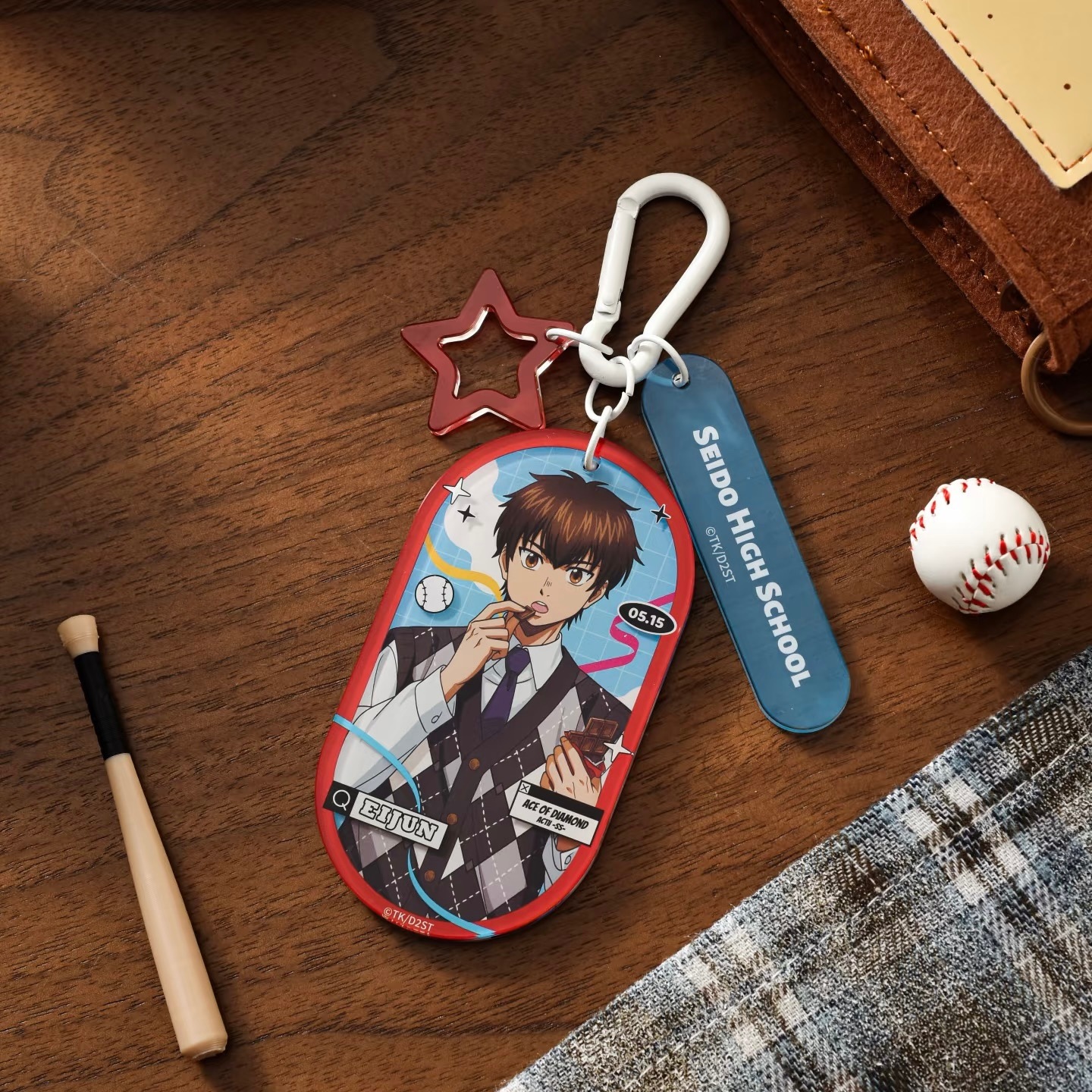 Yuzen Hikari Acrylic Key Holder Yurenshiguang Series “Diamond A Act II” “Wang Zhe Qingdao” Theme China Limited Shanghai POP UP Store